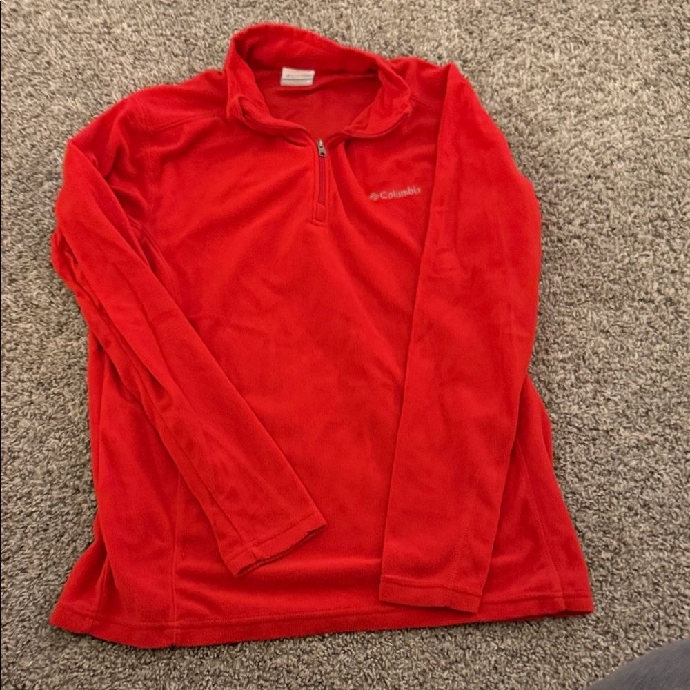 Columbia Scarlet Fleece Quarter-Zip